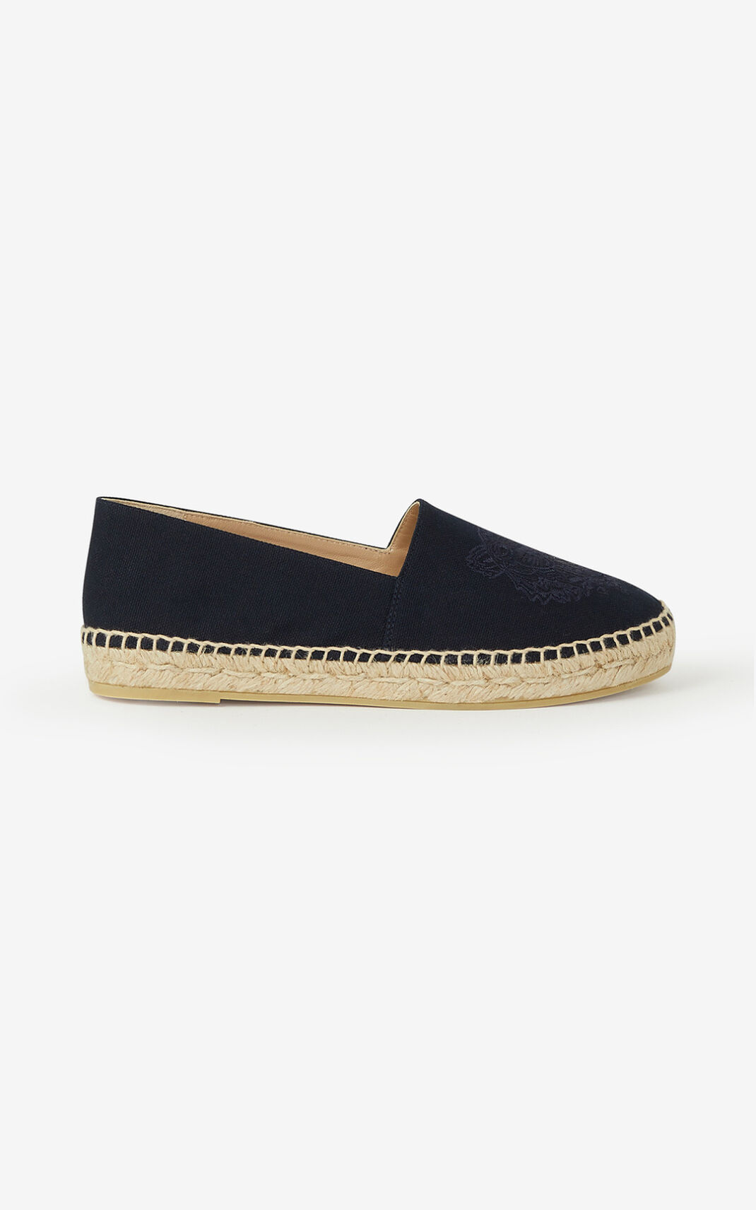 Kenzo Canvas Tiger Espadrile Ženske - Tamnoplave Plave - Hrvatska TBYNXI192